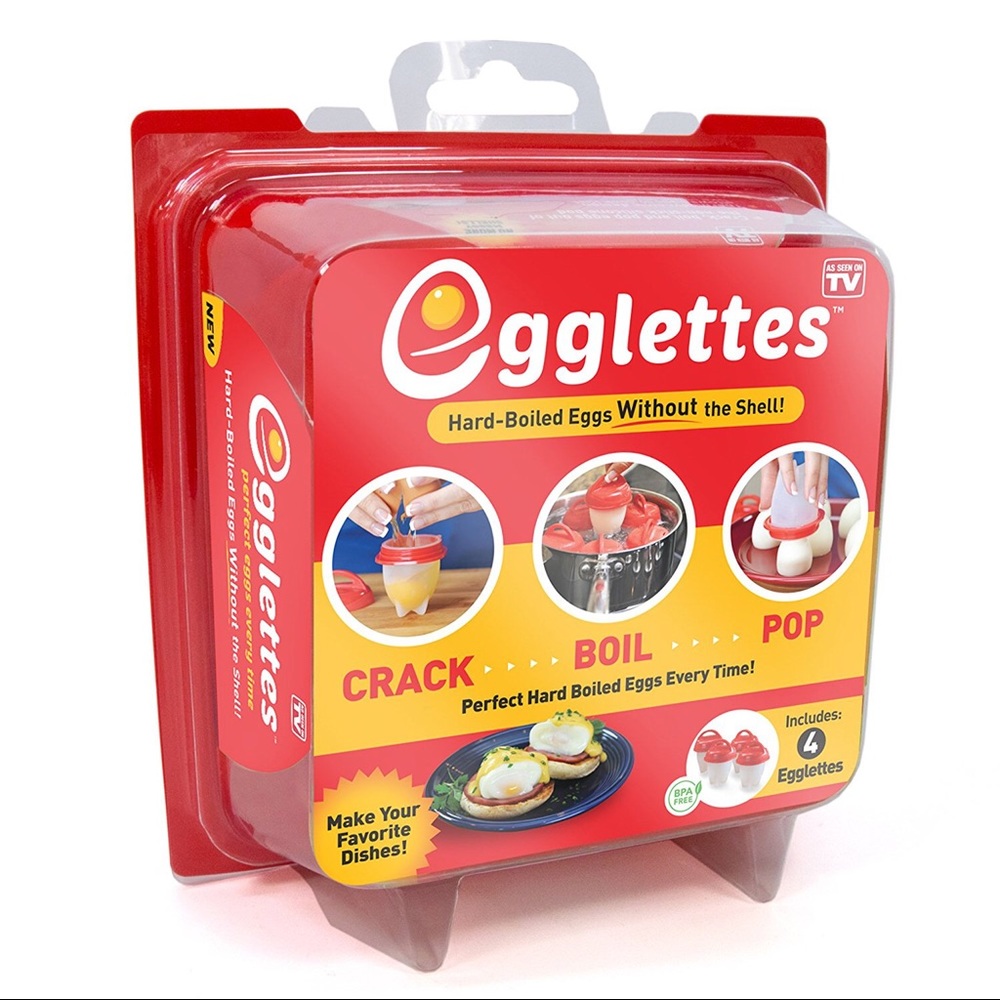 Egglettes - Hard Boiled Eggs Without The Shell